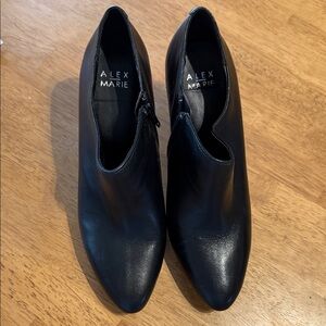 Alex Marie Black Ankle Booties